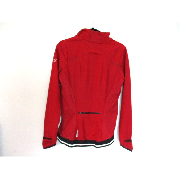 Gore Running Wear Windstopper Soft Shell Red and Black Jacket Size Medium - Picture 5 of 8